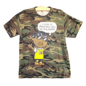 Hypnotize Men's Graphic T-Shirt Camo Medium I Love It When You Call Me Big Poppa